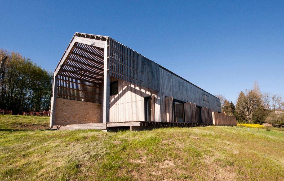 La maison bois, charente, montemboeuf, timber, eco, architect
