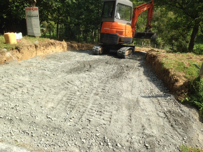 Building access on to the site