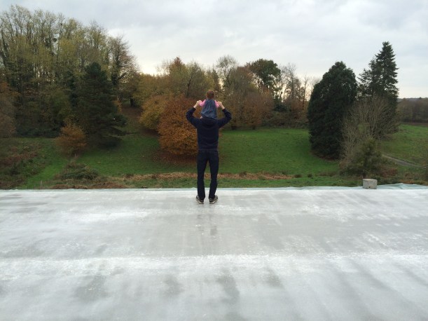 83 Molly and Tom check out view