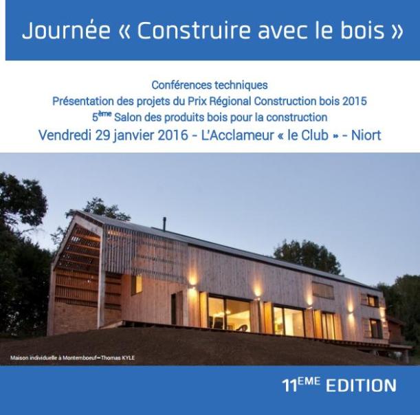 Présentation des projets du Prix Régional Construction bois 2015 